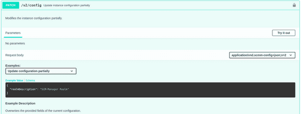 SCM-Manager patch endpoint